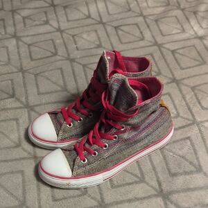 Converse CT Hi, Vision Fuscia/ Multi Color Textile - Youth 4
